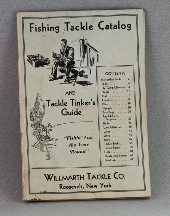 Fishing reel balanced distance-Willmarth Tackle Co - Fishing Tackle Catalog (1936)