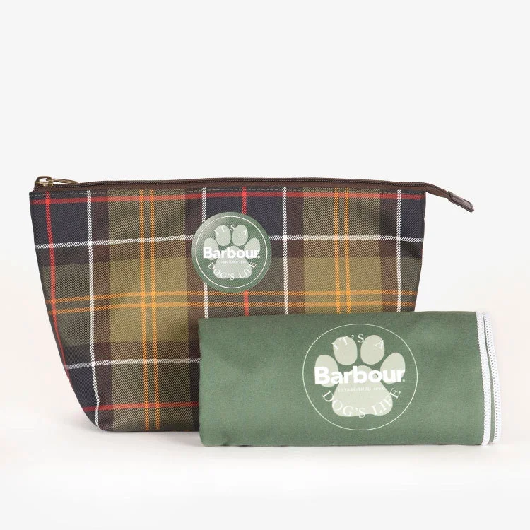 Fishing hook glow reach-Barbour Dog Wash Bag