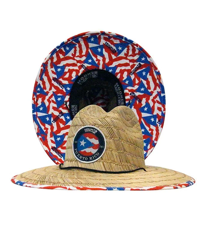 Fishing tackle travel bag-Puerto Rico Straw Hat