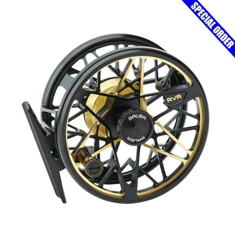 Fishing reel smooth stability-Bauer RVR Fly Reel