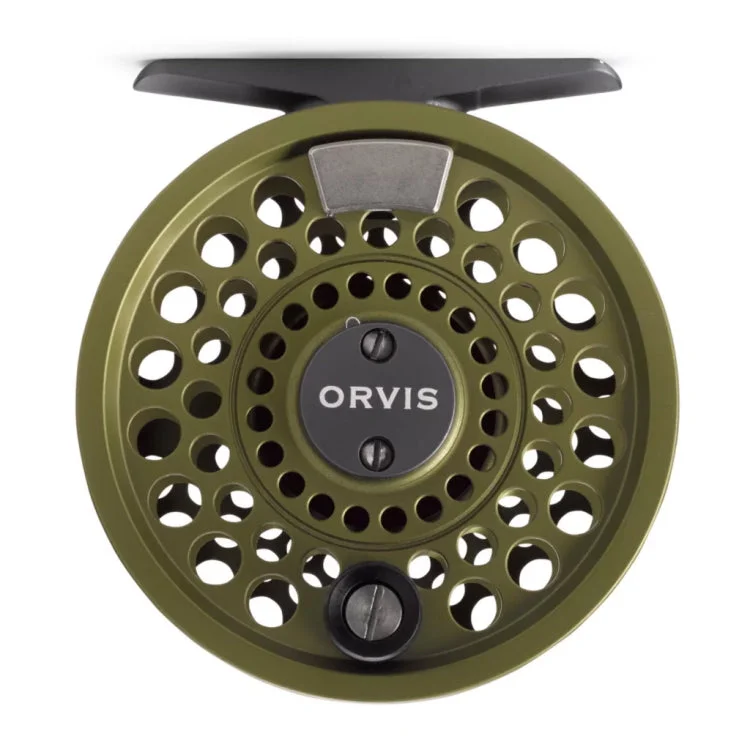 Fishing hook quick grip-Orvis Battenkill Disc Fly Reels - Matte Olive