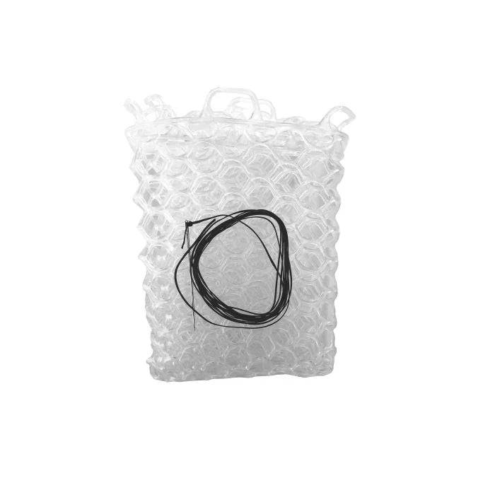 Fishing reel quick stability-Fishpond 12.5" Nomad Replacement Rubber Net (Native Net, Canyon Net) - Clear