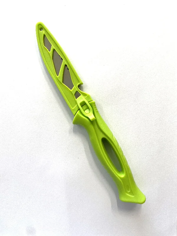 Fishing rod padded bag-Bait Knife 4" - Green