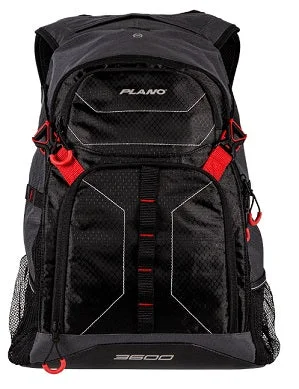 Fishing line cast secure-Plano E-Series Tackle Backpack 3600 Black