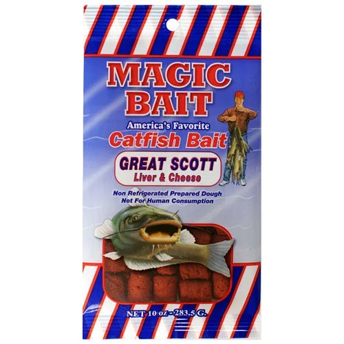 Fishing tackle carry bag-Magic Bait Great Scott Cheese Blood 7oz