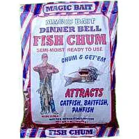 Fishing bait live balance-Magic Bait Dinner Bell Fish Chum 2lb Bag