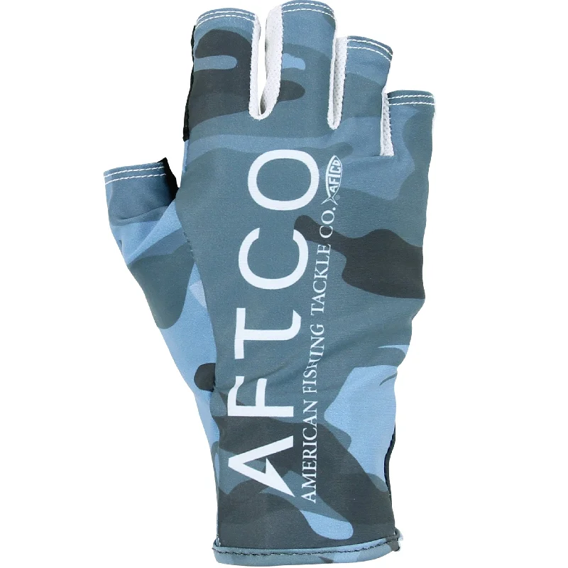 Fishing hook glow reach-Solago Sun Protection Fishing Gloves from AFTCO