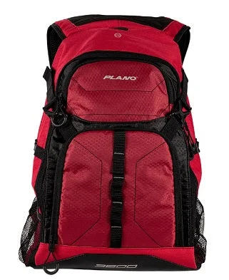 Fishing tackle side bag-Plano E-Series Tackle Backpack 360o Red