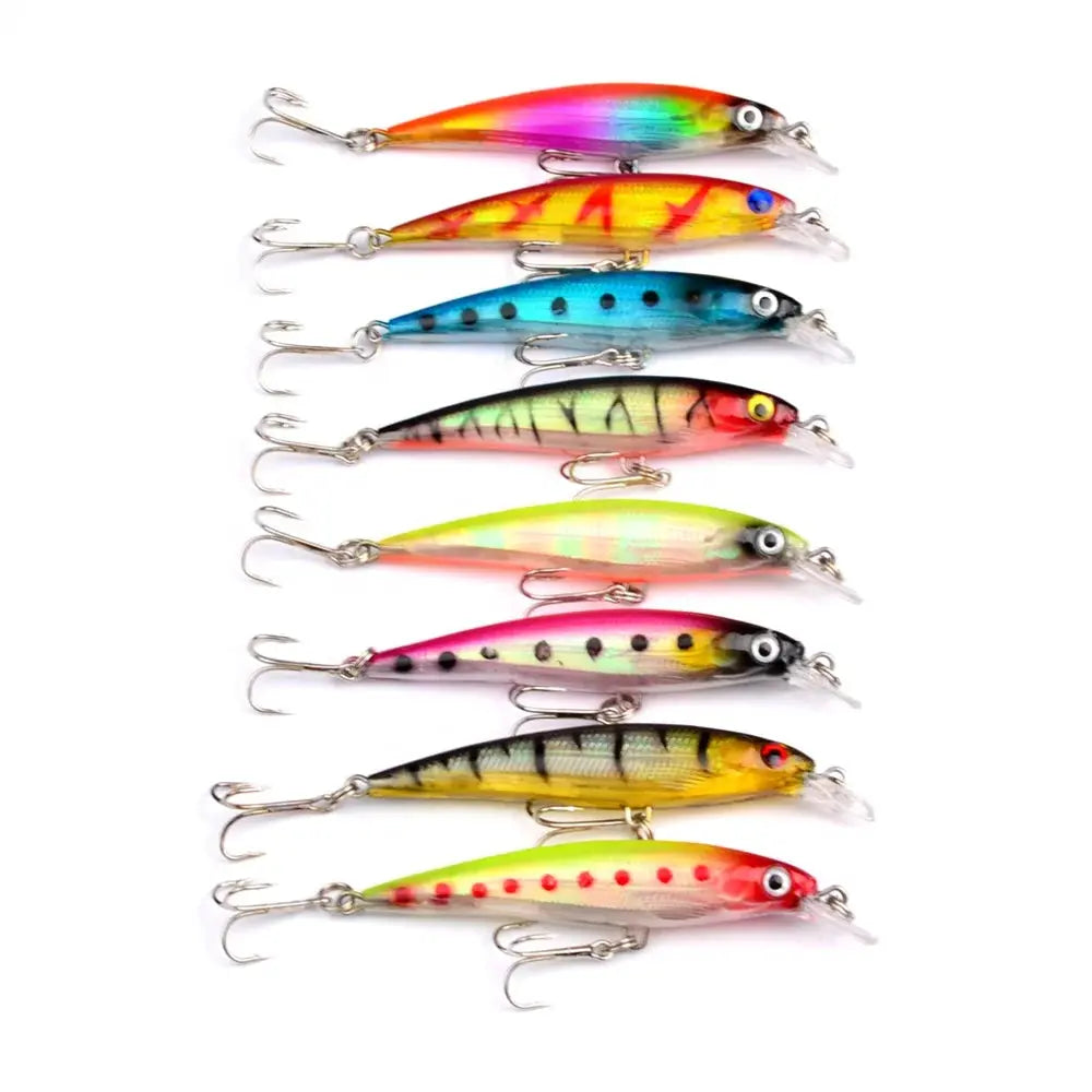 Fishing rod portable strap-Lureswholesale® Sinking Minnow Lure With 6 Explosion Hook