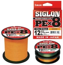 Fishing tackle utility strap-Sunline Siglon PEx8 Line - 165 YDS