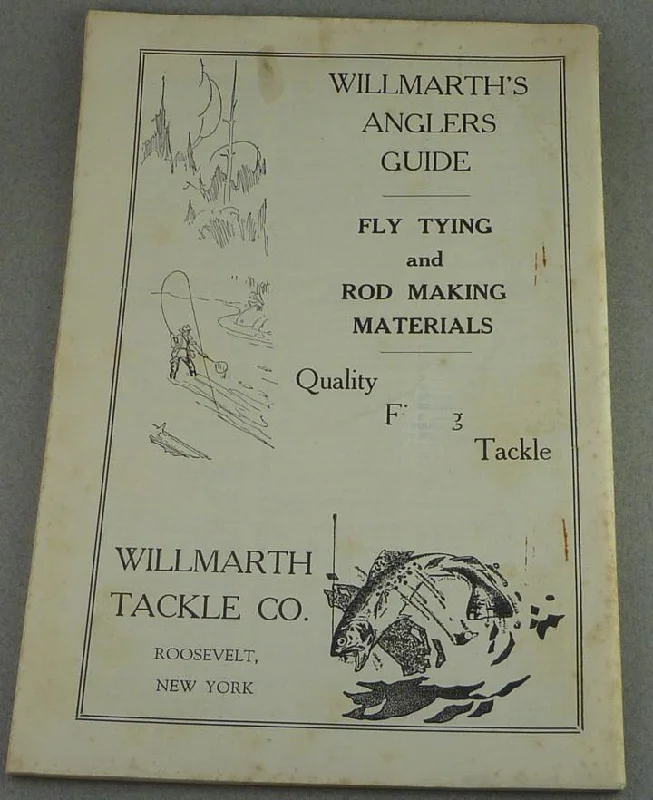 Fishing line cast secure-Willmarth Tackle Co - Fishing Tackle Catalog (1930)