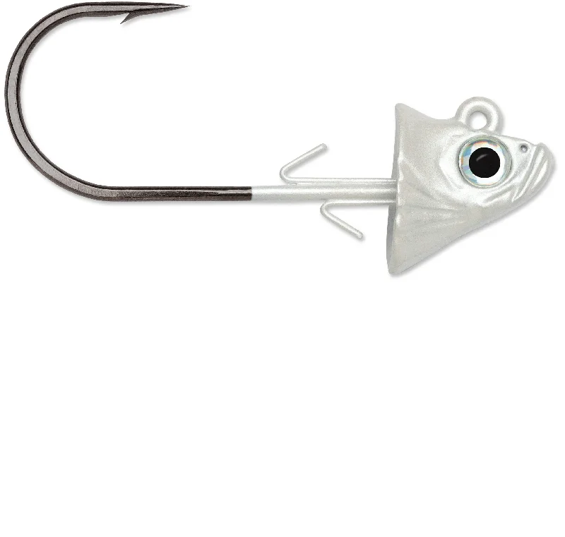 Fishing kayak bait holder-VMC Swimbait Jig Size 3/8 4/0 3ct Shad