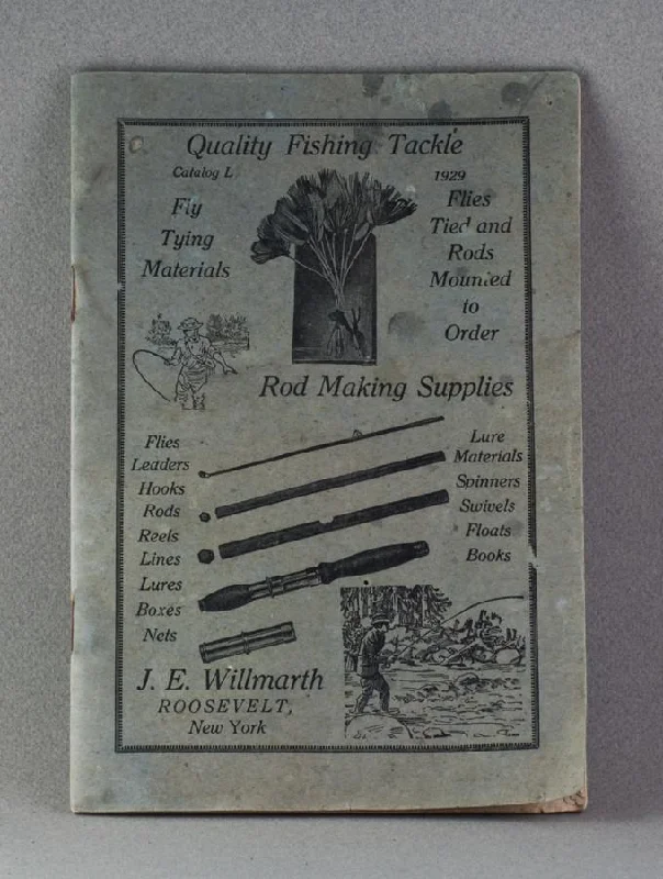 Fishing tackle side bag-Willmarth Tackle Co - Fishing Tackle Catalog (1929)