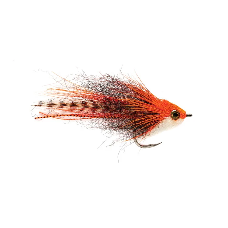 Fishing line cast distance-Baitfish Burnt Orange Flies