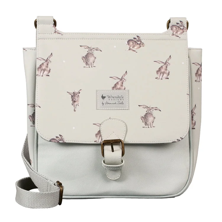 Fishing hook glow grip-Wrendale Designs Satchel Bag - Hare