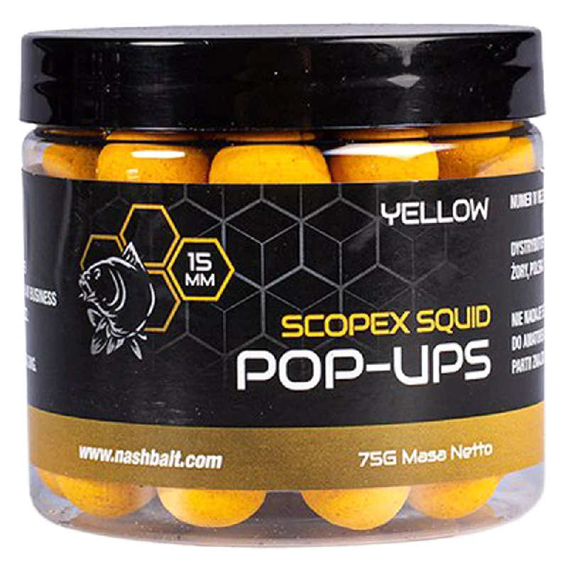 Fishing reel high balance-Nash Scopex Squid Pop Ups Yellow