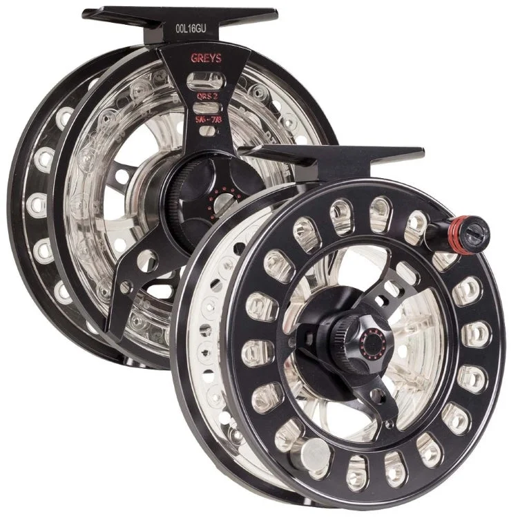 Spinning reel durable cast-Greys QRS Cassette Fly Reel