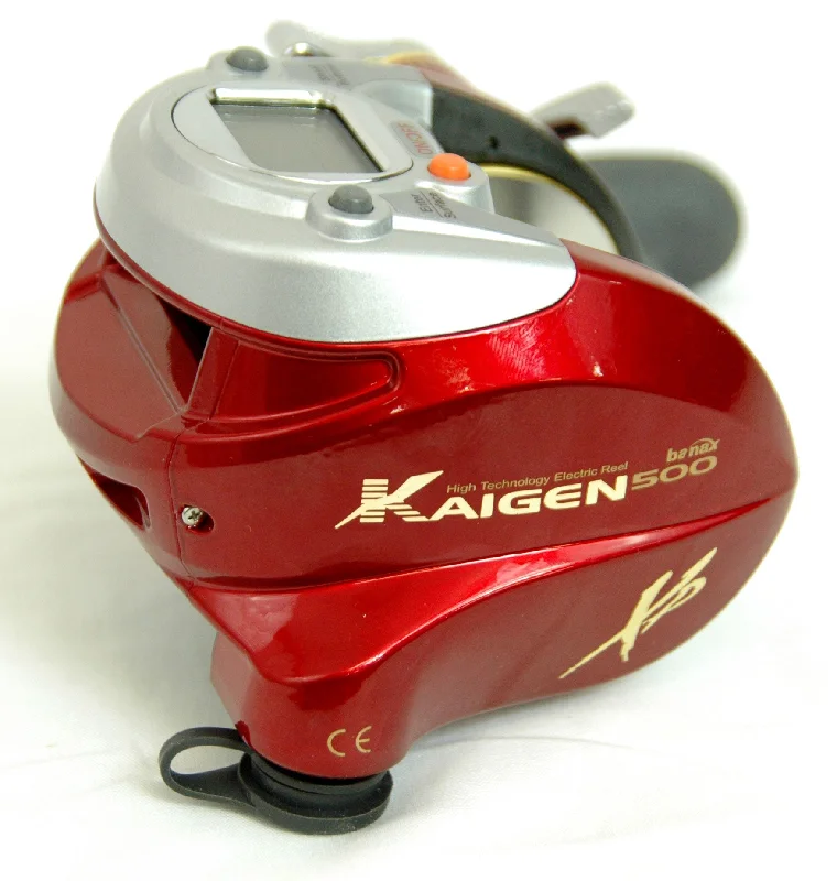 Fishing line knot secure-THE NEW BANAX KAIGEN 500 XP ELECTRIC MULTIPLIER REEL