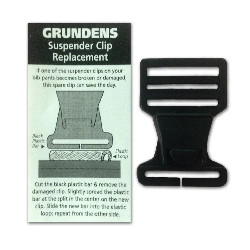 Fishing rod jetty holder-Replacement Clip for Fishing Bib Suspenders