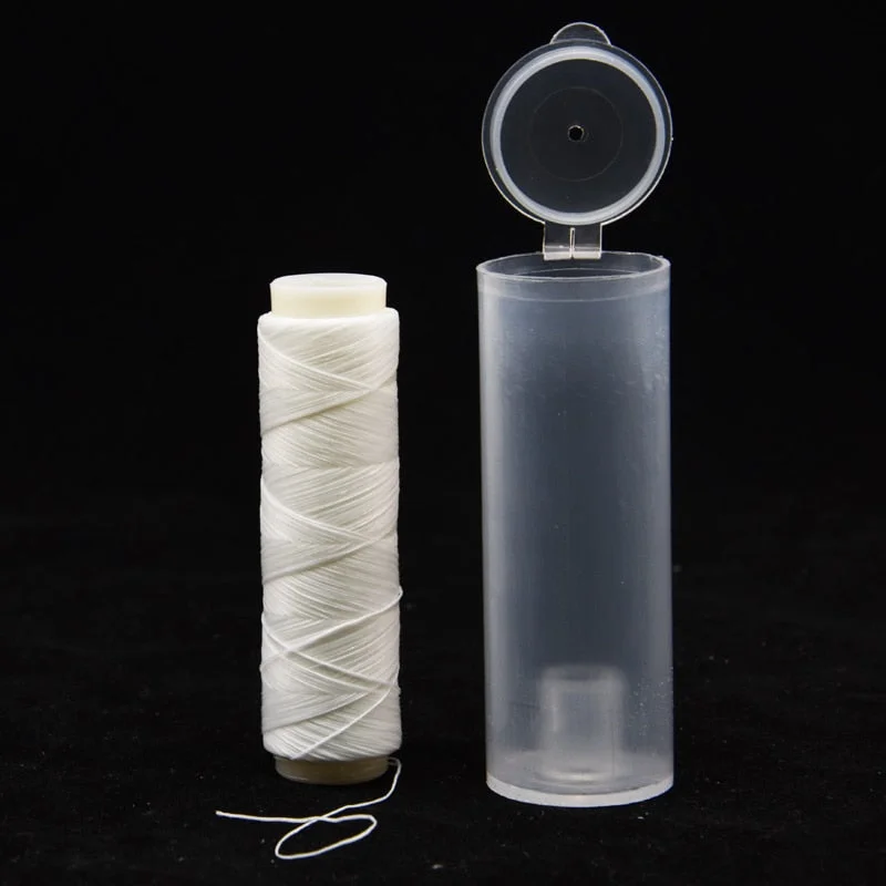 Fishing rod pier bag-1pc PJ1/2/3/4/5/7 High Tensile Polyester Bait Elastic Thread Spool Sea Fishing Accessories Tackle