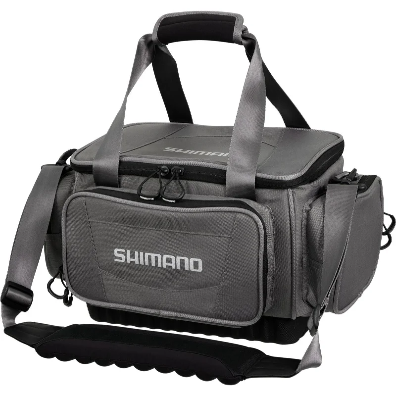 Fishing hook rust grip-Shimano Tackle Bag Medium Grey