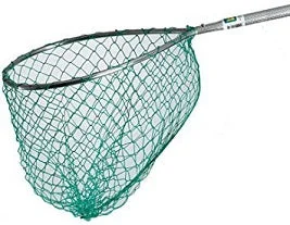 Fishing rod ice strap-Mid Lakes Replacement Net Green 16x18