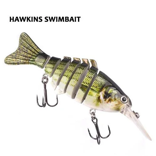 Fishing reel precision grip-Hawkins Swimbait