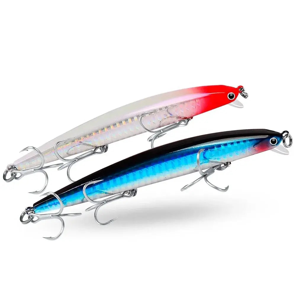 Fishing tackle durable bag-Lureswholesale® Sinking Minnow Fishing Lure 12.5cm 15.5g