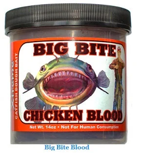 Fishing hook rust hold-Magic Bait Big Bite Dough Bait Chicken Blood 14oz