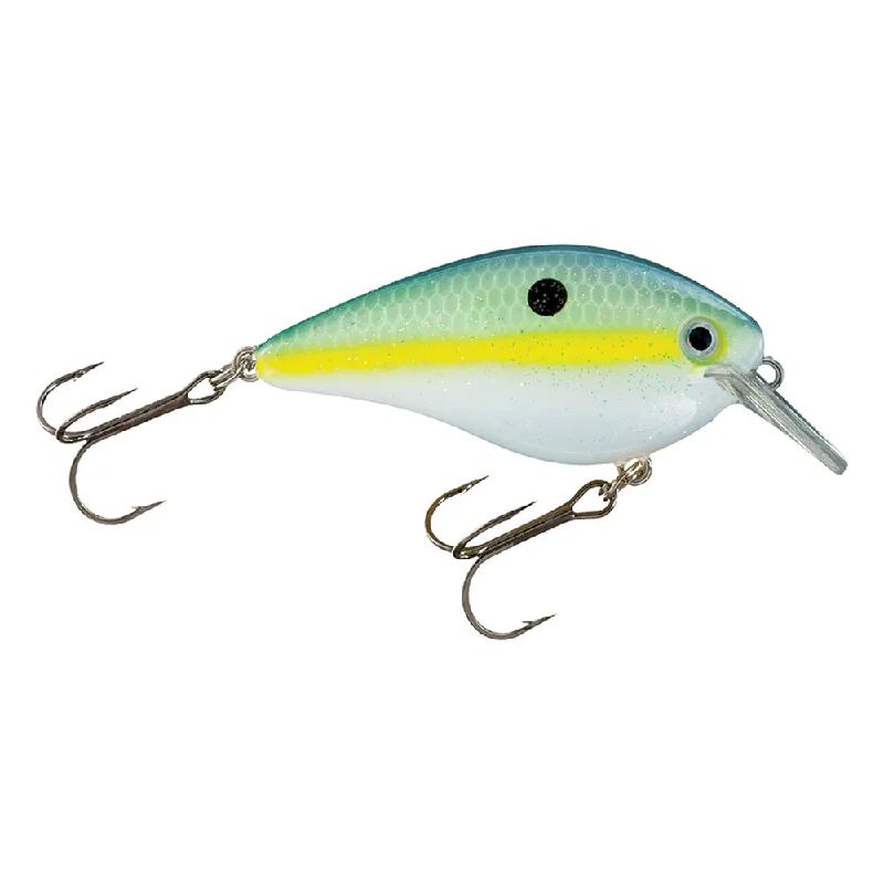 Fishing reel lightweight grip-Strike King KVD Square Bill 2.5 Crankbait - Chartreuse Sexy Shad