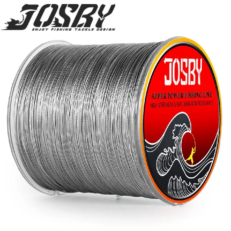 JOSBY 8 Strand Japan Super Strong PE Braided Fishing Line Multifilament Fishing Line 500m Braid